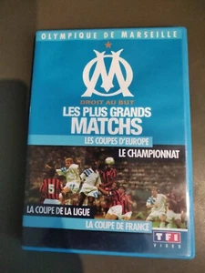 Les Plus Grands Matchs DVD Om Foot Olympique De Marseille - Imagen 1 de 3
