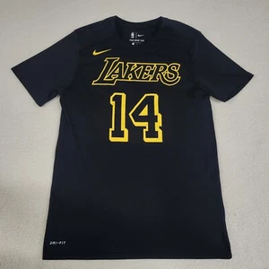 Nike DriFit NBA Los Angeles Lakers Men M Athletic Cut Brandon Ingram #14 T-shirt - Picture 1 of 11