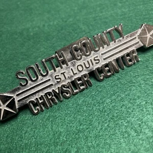 South County Chrysler Center Dealer Trunk Emblem 440 Hemi New Yorker 426 - Bild 1 von 3