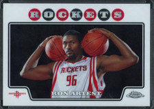 2008-09 Topps Chrome X-Fractors #93 Ron Artest 143/288 ROCKETS