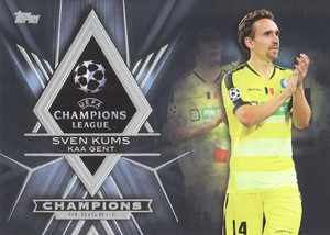2015-16 Topps UEFA Champions League Showcase Pedigree #CP-SK Sven Kums
