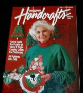 Country Handcrafts Magazin Holiday 1992 Band 11 Nr. 2 Strümpfe, Ornamente... - Bild 1 von 4