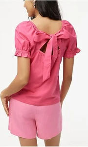 J. Top Crew Factory $60 Tie-Back ROSA Talla XL BQ131 - Imagen 1 de 7