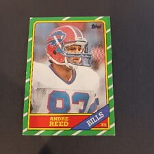 1986 Topps Andre Reed Buffalo Bills #388 Football Card Rookie