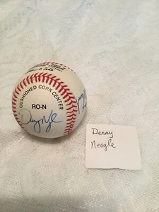 Denny Neagle Autographed Baseball. Autographed At Spring Training - Picture 1 of 1