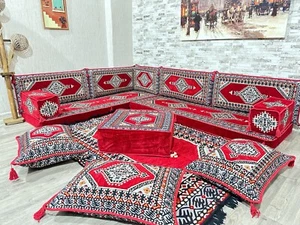 Arabische Ecke Majlis, Orientalisches Sitzecke Set, Sitzecke, Orientalische Sofa - Picture 1 of 7