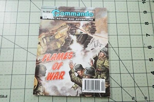 COMMANDO COMICS # 2918 " FLAMES OF WAR" BRITISH MILITARY ADVENTURE COMIC - Picture 1 of 2
