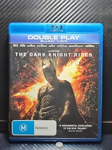 The Dark Knight Rises - BLU RAY + DVD - Very Good Condition Free Post - Picture 1 of 2