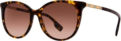NEW AUTHENTIC BURBERRY BE 4333 3002/13 Dark Havana/Brown Gradient 55mm 17 140 - Image 1 of 4