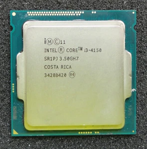 Intel i3 SR1PJ i3-4150 3.50GHz 3M Cache 5.00GT/s Socket 1150 Dual Core Processor - Picture 1 of 5