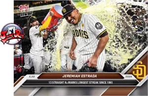 Scheda Jeremiah Estrada 2024 MLB TOPPS NOW 239 Tredici K Dritti - Foto 1 di 2
