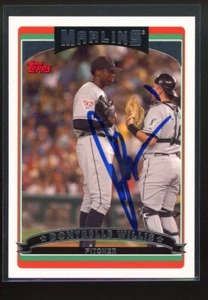 2006 Topps DONTRELLE WILLIS Signed Card autograph auto MARLINS WORLD SERIES - Picture 1 of 1