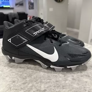 Talla 13 - Botines de béisbol Nike Force Trout 8 Keystone negros grises - CZ5911-011 - Imagen 1 de 10