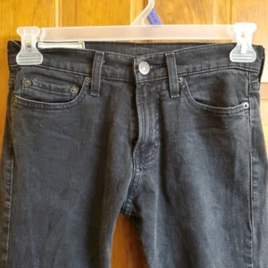 Hollister Skinny Jeans Mens/teen 26x30 Black Wash Casual Denim Pockets - Picture 1 of 13