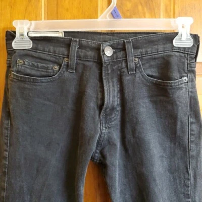 Hollister Skinny Jeans Mens/teen 26x30 Black Wash Casual Denim Pockets - Image 1 of 4