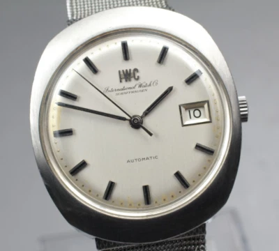 "Exc+5" Vintage IWC SCHAFFHAUSEN 35mm Datum Automatik Herrenuhr aus Japan 5585 - Bild 1 von 4