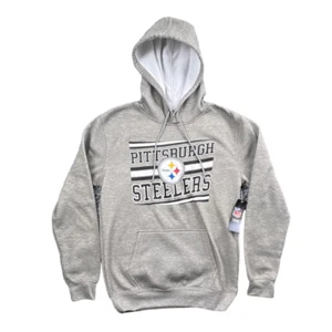 NFL Pittsburgh Steelers grauer Pullover Hoodie Größe Medium M - Bild 1 von 6