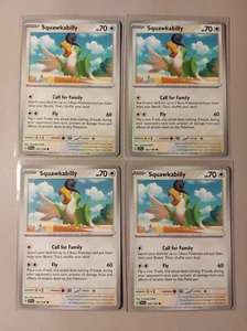 4x Squawkabilly 162/198 Pokemon card Scarlet & Violet common NM - Picture 1 of 1