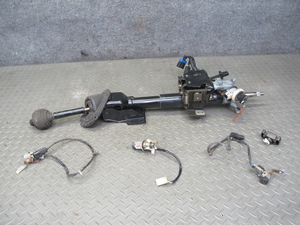 91-93 MITSUBISHI 3000GT M/T COLUNA DE DIREÇÃO PORTA DE IGNIÇÃO PORTA PORTA PORTA-MALAS CONJUNTO DE CHAVES FABRICANTE DE EQUIPAMENTO ORIGINAL - Imagem 1 de 4