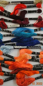 Marlitt Set A Lot of 17 full 10m skeins 100% Viscose Rayon NEW - Picture 1 of 4