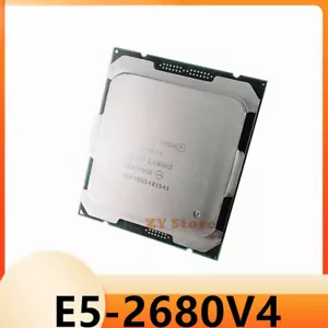 E5 2680 V4 CPU Processor 14 Core 2.40GHZ 35MB L3 Cache 120W SR2N7 LGA 2011-3 New - Picture 1 of 2