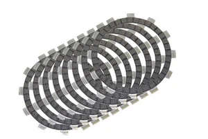 89-95 SUZUKI GSF400 BANDIT GK75A CLUTCH PLATES SET 8 FRICTION PLATES CD3397 - Picture 1 of 1