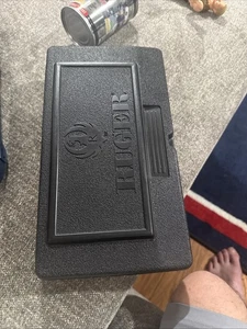 Estuche de transporte para pistola de plástico duro de fábrica Ruger SR9 SR40 SR45 negro - Imagen 1 de 7