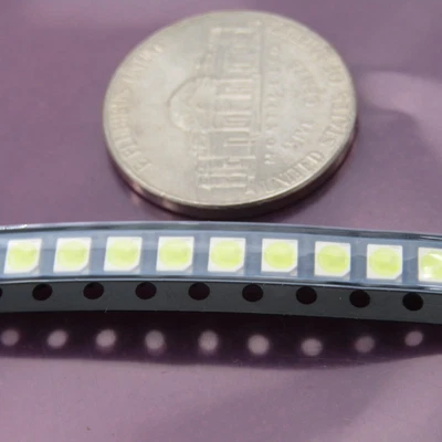 ( 50 PCS) Osram LED Cool White 6500K SMD 3.2V Yellow Lens Mini TopLED SMT - Image 1 of 2