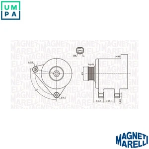 ALTERNATOR 063731674010 FOR PEUGEOT PARTNER/FURGON/Box/Body/MPV/Van/PATAGONICA - Picture 1 of 9