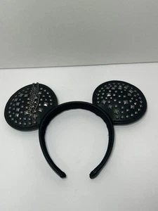 Disney Parks Cruella Silver Studs Studded Mickey Minnie Mouse Headband Ears 2021 - Picture 1 of 10