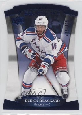 2015-16 Upper Deck Contours Blue /499 Derick Brassard #49 - Image 1 of 2