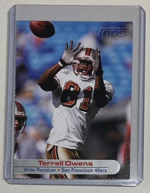 Terrell Owens Rare 49ERS 2002 NFL Sports Illustrated for Kids SI HOF NM+ - Image 1 of 2