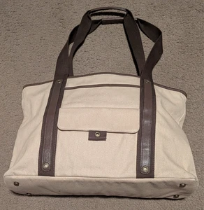 Bolso de Mano Eddie Bauer Cavas Grande 18W*20*H*6D Viaje Aeropuerto Laptop - Imagen 1 de 9
