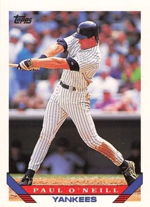 PAUL O'NEILL 1993 Topps Traded #84T New York Yankees Baseball Card - Picture 1 of 2