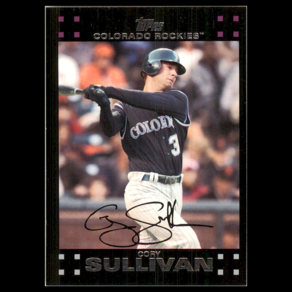 Cory Sullivan #205 2007 Topps Colorado Rockies Baseball Card MLB NM - Image 1 of 3