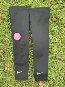 Nike Scaldamuscoli Nero Donna Taglia L Ciclismo Corsa Golf - Foto 1 di 4