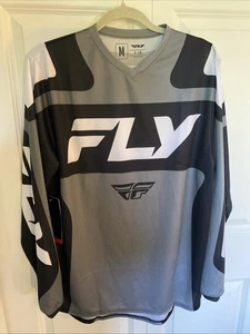Camiseta deportiva Fly Racing F-16 2025 - motocross todoterreno ATV gris/negro/blanco M - Imagen 1 de 7