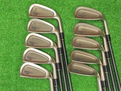 PRGR DATA 711 Iron Set 10pcs 3–9.P.A.S Original Carbon Flex M-40 - Image 1 of 4