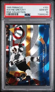 1995 Pinnacle Wayne Gretzky Rink Collection #101 PSA 10 Gem MT - Picture 1 of 2