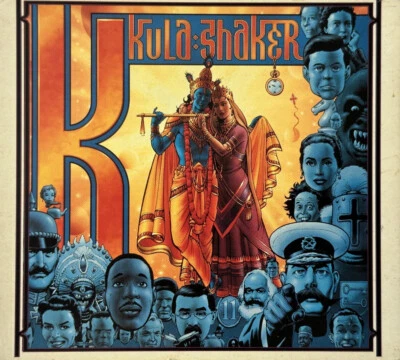 CD KULA SHAKER "K" 1996 Sony, Papp-Schuber, Smart Dogs, Hey Dude, Start all over - Bild 1 von 4