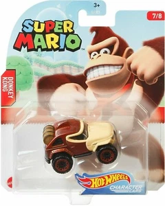 Coche de personajes Hot Wheels Super Mario Donkey Kong escala 1:64 Mattel diecast 2022 - Imagen 1 de 1