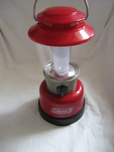 COLEMAN CPX6 RANGE LED BATTERY LAMP–10½”-USED-WORKING-V G C C+4 D SIZE BATTERIES - Picture 1 of 6