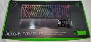 Razer BlackWidow Elite RZ03-02620200-R3U1 Wired Gaming Keyboard - Black - Picture 1 of 7