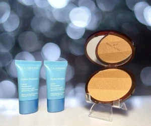 Clarins Bronzing Compact Limited Edition + 2 Clarins Hydra-Essential Crème NIB! - Picture 1 of 2