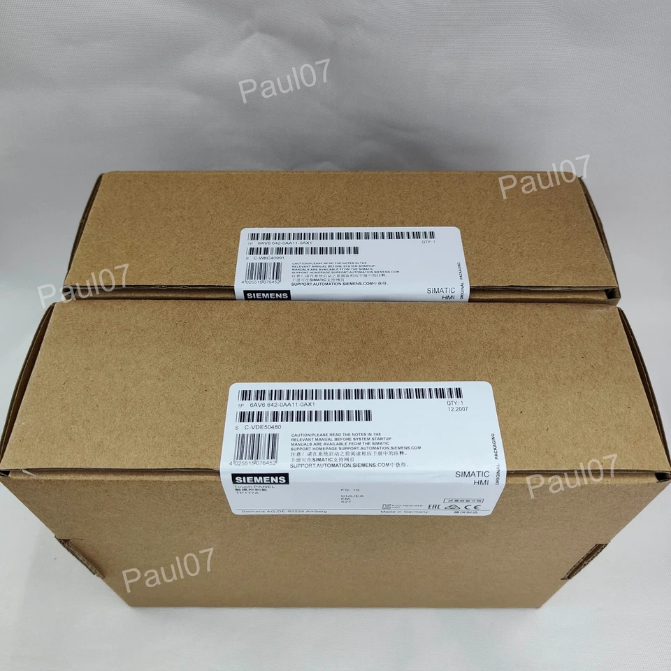 6av6642-0aa11-0ax1 Simatic Touchpanel Tp177a Siemens Id9725