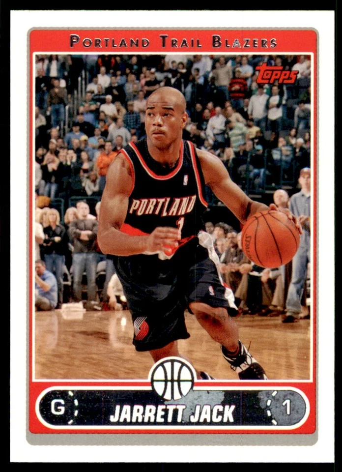 2006-07 Topps Jarrett Jack Portland Trail Blazers #214 - Image 1 of 2
