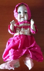 BISQUE BABY DOLL ARMAND MARSEILLE 971 A2/0M 267/1 (?) ORIGINALE PRIMO '900 BELLA - Foto 1 di 19
