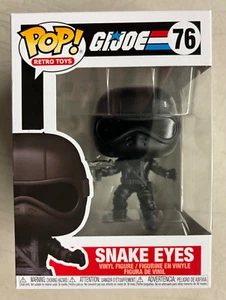 Funko Pop Retro Toys G.I. Joe Snake Eyes #76 Damaged Box As Shown - Picture 1 of 10