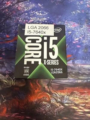 Intel Core i5-7640X (4x 4.00 GHz) SR3FR CPU Processor Socket LGA 2066 - Image 1 of 4