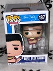 ⭐️Funko Pop! ~ 187 Elvis Blue Hawaii, Pop! Rocks (Elvis Presley) / With Protecto